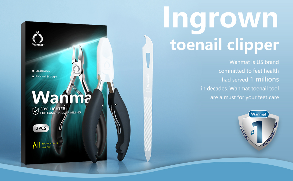 Toe Nail Clipper for Ingrown or Thick Toenails,Toenails Trimmer and Professional Toenail Nipper for Seniors with Stainless Steel Surper Sharp Blades