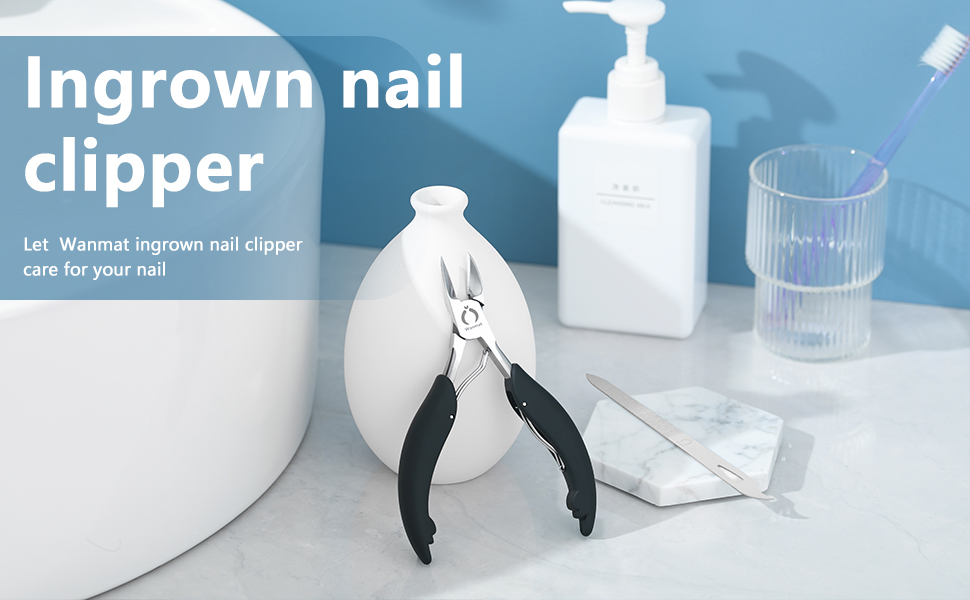 Toe Nail Clipper for Ingrown or Thick Toenails,Toenails Trimmer and Professional Toenail Nipper for Seniors with Stainless Steel Surper Sharp Blades