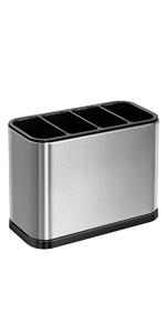 4PC Flatware Caddy Holder Stainless Steel Small