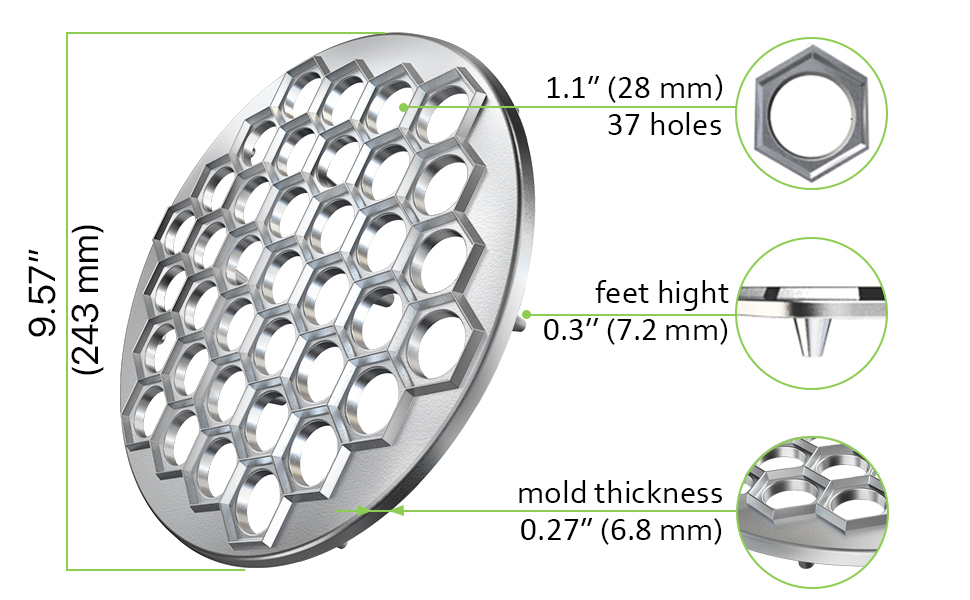 Russian Ravioli Maker Dumplings Mold Pelmeni Metal Mold Siberian Pelmeni Meat Dumpling Maker Machine Ravioli Cutter 1302439
