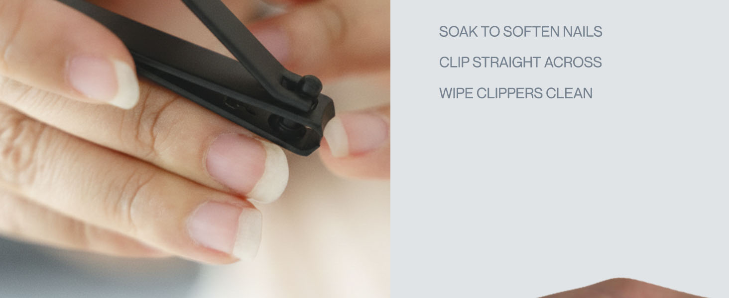 Tweezer Guru Nail Clippers - 2 Pack Professional, Stainless Steel Toe & Finger Nail Clipper Set for Men, Women and Kids - Curved Edge, Matte Black