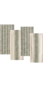 KAF Home Pantry 100% Cotton Checkered Grid Dish Cloths | Set of 6, 12 x 12 Inches | Absorbent and Machine Washable | Perfect for Cleaning Counters, and Any Household Spills - Blue