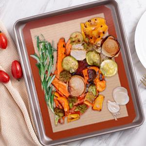 STATINT Non-Stick Silicone Baking Mat, Premium Food Safe - Pack of 2, for Cookie Oven Reusable Mat, 16.5