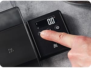 Greater Goods Digital Espresso and Coffee Scale - 750 x 0.1g, Mini Scale with 6 Units of Measurement