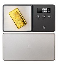 Greater Goods Digital Espresso and Coffee Scale - 750 x 0.1g, Mini Scale with 6 Units of Measurement