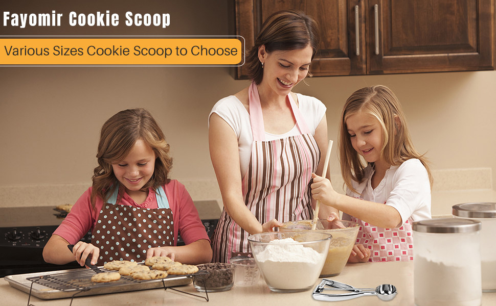 Cookie Scoop 3 Tbsp, Size #20, 3 Tablespoon Cookie Scoop for Baking, Ice Cream Scoop With Trigger, 18/8 Stainless Steel, For Cookies, Cupcake, Muffin, Ice Cream, Meatball