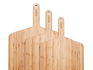 ooni 12” Perforated Pizza Peel – Aluminum Metal Pizza Peel 12 Inch, Pizza Spatula Paddle, Lightweight Pizza Turning Peel with Long Handle, Pizza Oven Accessories, Pizza Tools, Rectangle Pizza Turner