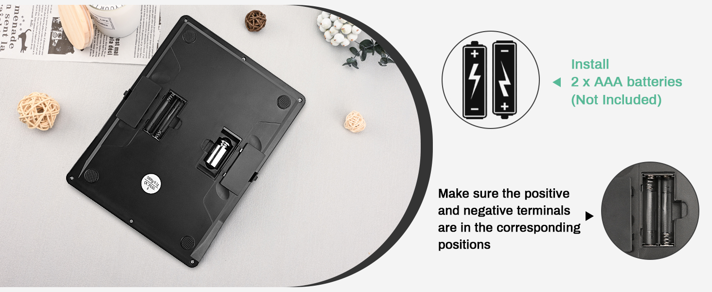 NEXT-SHINE Food Kitchen Scale 11lb, 0.1g/0.01oz Precise Graduation Rechargeable Digital Scale with Nine Units Large Tray Stainless Steel Platform LCD Display for Meal Prep Cooking Baking