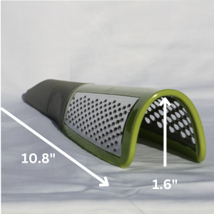 Grater Guard for Cutting Vegetables/Grating with Mandoline Slicer, Stainless Steel Protector for Food, Dishwasher Safe Finger Guard