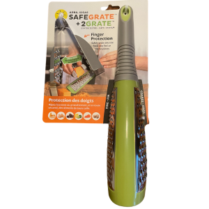 Grater Guard for Cutting Vegetables/Grating with Mandoline Slicer, Stainless Steel Protector for Food, Dishwasher Safe Finger Guard