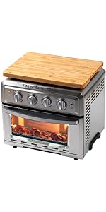 Cutting board Compatible with Breville BOV800XL/845BSS/860BSS Smart Oven Air Fryer, Accessories for Countertop Convection Oven, Heat Resistant Silicone Feet, Creates Storage Space, Protects Cabinets