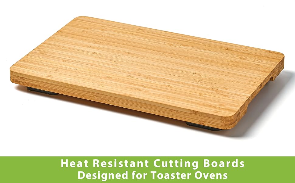 Cutting board Compatible with Breville BOV800XL/845BSS/860BSS Smart Oven Air Fryer, Accessories for Countertop Convection Oven, Heat Resistant Silicone Feet, Creates Storage Space, Protects Cabinets