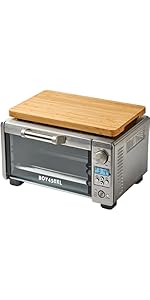 Cutting board Compatible with Breville BOV800XL/845BSS/860BSS Smart Oven Air Fryer, Accessories for Countertop Convection Oven, Heat Resistant Silicone Feet, Creates Storage Space, Protects Cabinets