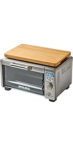 Cutting board Compatible with Breville BOV800XL/845BSS/860BSS Smart Oven Air Fryer, Accessories for Countertop Convection Oven, Heat Resistant Silicone Feet, Creates Storage Space, Protects Cabinets