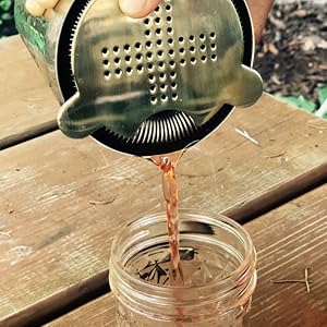 Cocktail Strainer Set Stainless Steel Bar Tools with Stirring Spoon - Hawthorne, Julep, & Fine-Mesh Sifter for Drinks