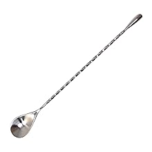 Cocktail Strainer Set Stainless Steel Bar Tools with Stirring Spoon - Hawthorne, Julep, & Fine-Mesh Sifter for Drinks