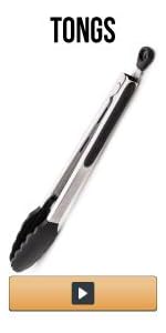 GORILLA GRIP BPA-Free Heavy Duty Ice Cream Scoop, Comfortable Ergonomic Handle, Professional Grade Scooper for Perfect Round Scoops, Spoon Frozen Hard Gelato, Sorbet, Cookie Dough, Kitchen Tool, Black