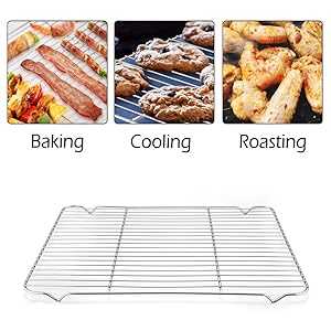 P&P CHEF Cooling Baking Rack Pack of 2, 16.6