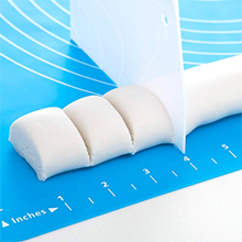 Silicone Baking Mat for Rolling Pastry Dough with Measurements, 19.7
