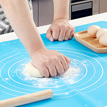 Silicone Baking Mat for Rolling Pastry Dough with Measurements, 19.7