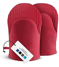 Big Red House - Silicone Pot Holders - Set of 2 Black - 10 x 6.75 - Heat Resistant to 536 F / 280 C Kitchen Protectors Hot Pans Baking Professional Grade Cooking Mitts