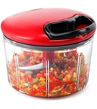 Cheese Grater Rotary, Rotary Grater for Kitchen, Kitchen Grater Vegetable Slicer with 3 Drum Blades, Fast Cutting Cheese Shredder for Vegetables and Nuts