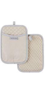 KitchenAid Asteroid Mini Oven Mitt Set, 5.5