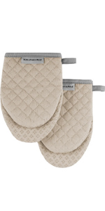 KitchenAid Asteroid Mini Oven Mitt Set, 5.5