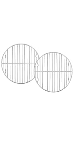 TeamFar Round Cooling Rack Set of 3, 7½ & 9 & 10½ Inch, Stainless Steel Round Baking Steaming Rack Set, Fit for Air fryer/Oven/Pot/Cake Pan/Pressure Cooker, Healthy & Mirror Finish, Dishwasher Safe