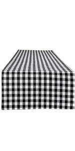 DII Gingham Check Kitchen Collection, Navy, Potholder Set