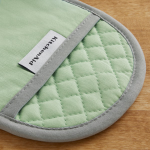 KitchenAid Asteroid Pot Holder 2-Pack Set, Aqua, 6.5