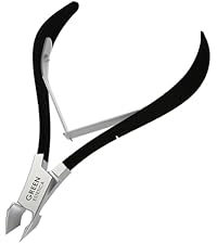 Professional Cuticle Trimmer Nail Cuticle Cutter Stainless Steel Cuticle Nippers with Sharp Blades Clippers Manicure Tools Double Spring for Nail Care Pedicure Nail Tool (Silver)