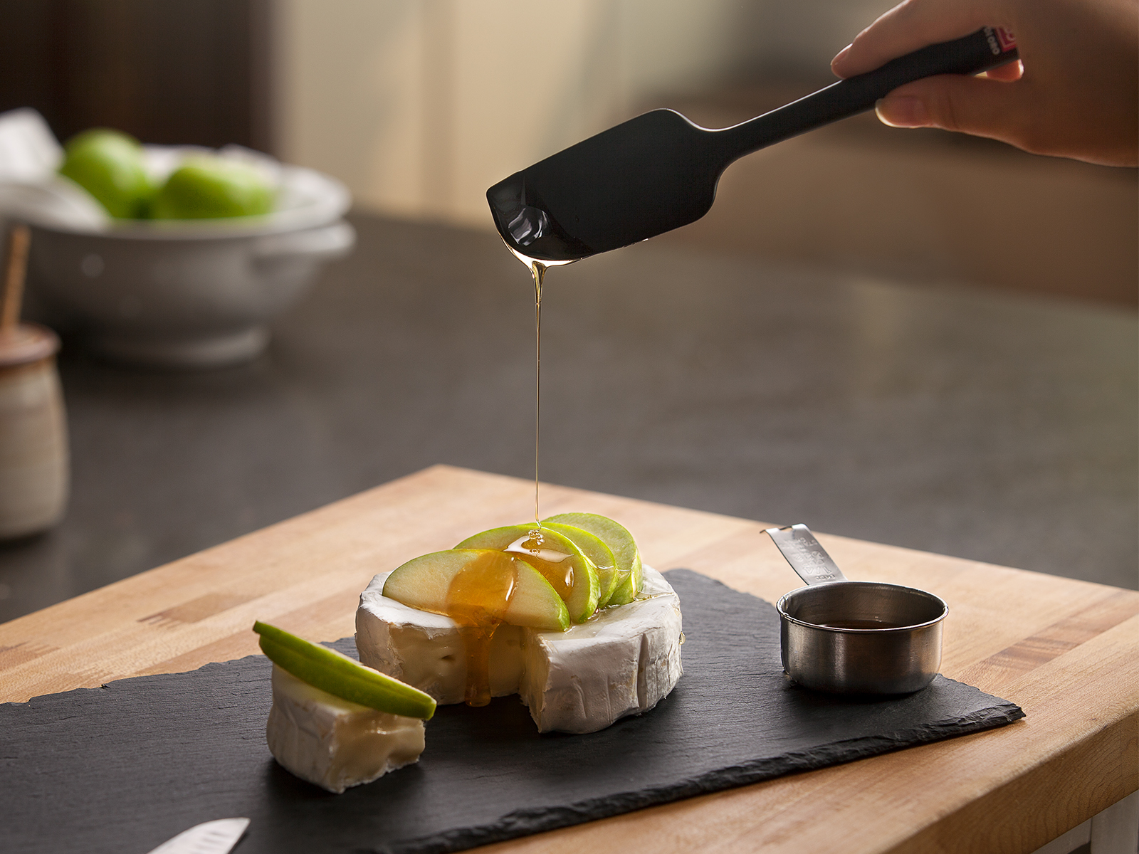 DI ORO Silicone Spatula Set - Rubber Kitchen Spatulas for Baking, Cooking, & Mixing - 600°F Heat-Resistant & BPA Free Silicone Scraper Spatulas for Nonstick Cookware - Dishwasher Safe (5pc, Red)