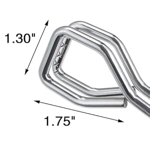 MSY BIGSUNNY Stainless Steel Scissor Tongs Heavy Duty Cooking Tongs with Soft Handles (1, red 10