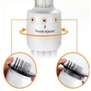 Stainless steel Marinade Meat Injector, Marinade Tenderizer Injector Needle Flavor Syringe Cooking Meat Poultry Turkey Chicken BBQ