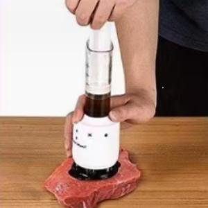 Stainless steel Marinade Meat Injector, Marinade Tenderizer Injector Needle Flavor Syringe Cooking Meat Poultry Turkey Chicken BBQ