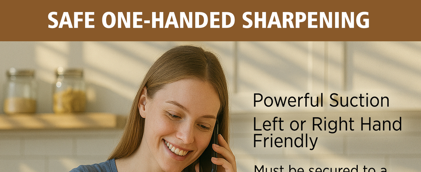 SHARPAL 191H Knife Scissors Sharpener | Repairs, Restores & Sharpens Straight, Serrated & Kitchen Knives – Versatile Sharpening Tool for Blades