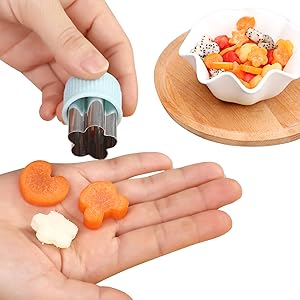 Vegetable Cutter Shapes Set Mini Sizes Cookie Cutters Set Fruit Cookie Pastry Stamps Mold