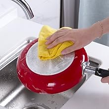 MR.SIGA Microfiber Cleaning Cloth, All-Purpose Cleaning Towels, Pack of 50, Size 11.8 x 11.8 in