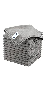 MR.SIGA Microfiber Cleaning Cloth, All-Purpose Cleaning Towels, Pack of 50, Size 11.8 x 11.8 in