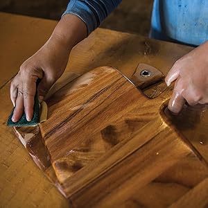 Ironwood Gourmet Acacia Wood Meat Tenderizer, 11.5-inches, Brown