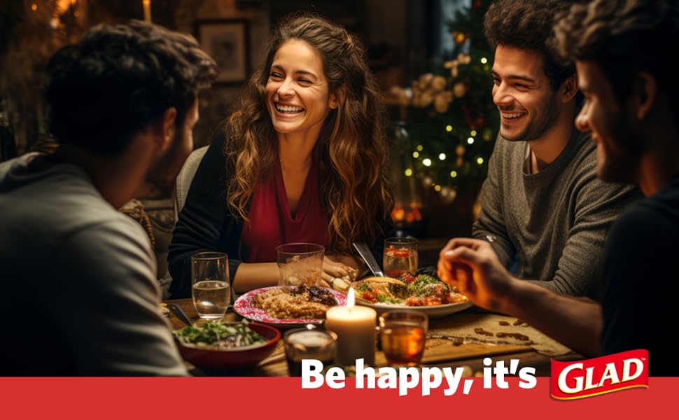 Glad Disposable Bakeware Aluminum Rectangular Cookie Sheets for Baking and Roasting, 12 Count-16