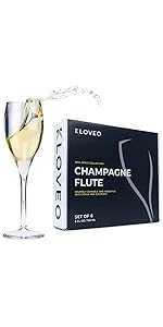 KLOVEO Champagne Stoppers - Patented Seal - Made in Italy - Professional Grade WAF Champagne Bottle Stopper - Prosecco, Cava, and Sparkling Wine Bottle Stopper