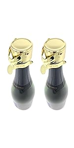 KLOVEO Champagne Stoppers - Patented Seal - Made in Italy - Professional Grade WAF Champagne Bottle Stopper - Prosecco, Cava, and Sparkling Wine Bottle Stopper