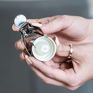 KLOVEO Champagne Stoppers - Patented Seal - Made in Italy - Professional Grade WAF Champagne Bottle Stopper - Prosecco, Cava, and Sparkling Wine Bottle Stopper