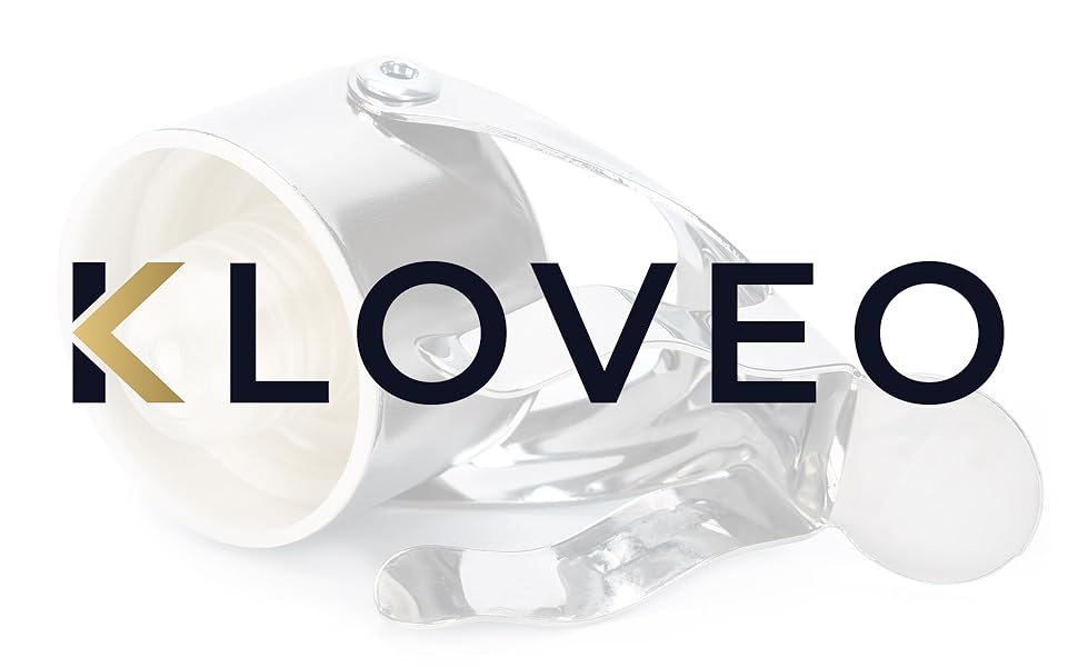 KLOVEO Champagne Stoppers - Patented Seal - Made in Italy - Professional Grade WAF Champagne Bottle Stopper - Prosecco, Cava, and Sparkling Wine Bottle Stopper