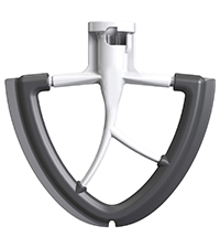 Flex Edge Beater for KitchenAid Mixer, 4.5-5 Quart for KitchenAid Mixer Attachments, Fits Tilt-Head for Kitchen Aid Paddle with Scraper for Kitchen Aid Accessories and Attachments by HOZODO