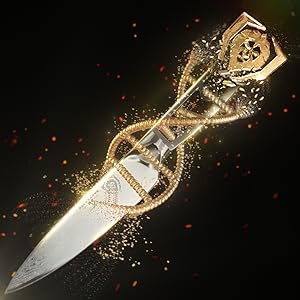 Dalstrong Honing Rod - 10 inch - G10 Handle - Stainless Steel Core - Scratch-Free Ceramic Coating - Kitchen Knife Sharpener Chef Knife Polish - Professional Honing Steel - Sharpening Rod