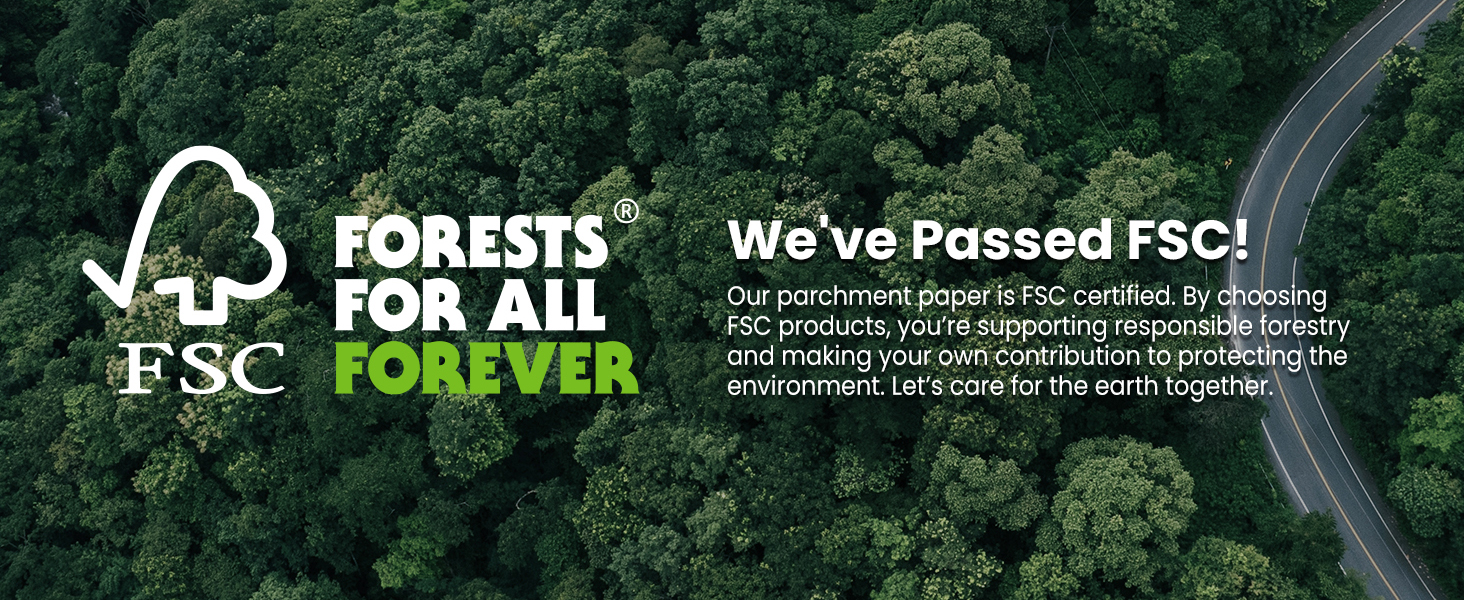 200 Pcs Parchment Paper Sheets, 12 x 16 Inch, Precut Non-Stick Parchment Sheets for Baking, Cooking, Grilling, Air Fryer and Steaming - Unbleached, Fit for Half Sheet Pans