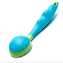 Ice Cream Scoop, 2PCS Nonstick Anti-Freeze Food grade PPR + rubber Ice Cream Scooper with the Hung Hole Design, Comfortable Handle, Dishwasher Safe,Ice Cream Scoops,